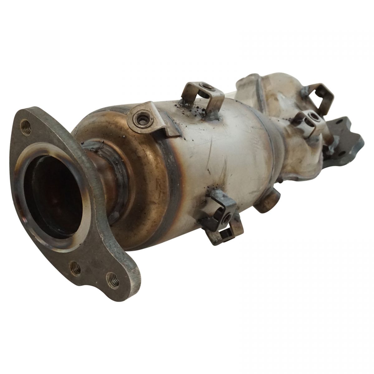 Exhaust Manifold with Catalytic Converter Gaskets & Hardware Pair for
