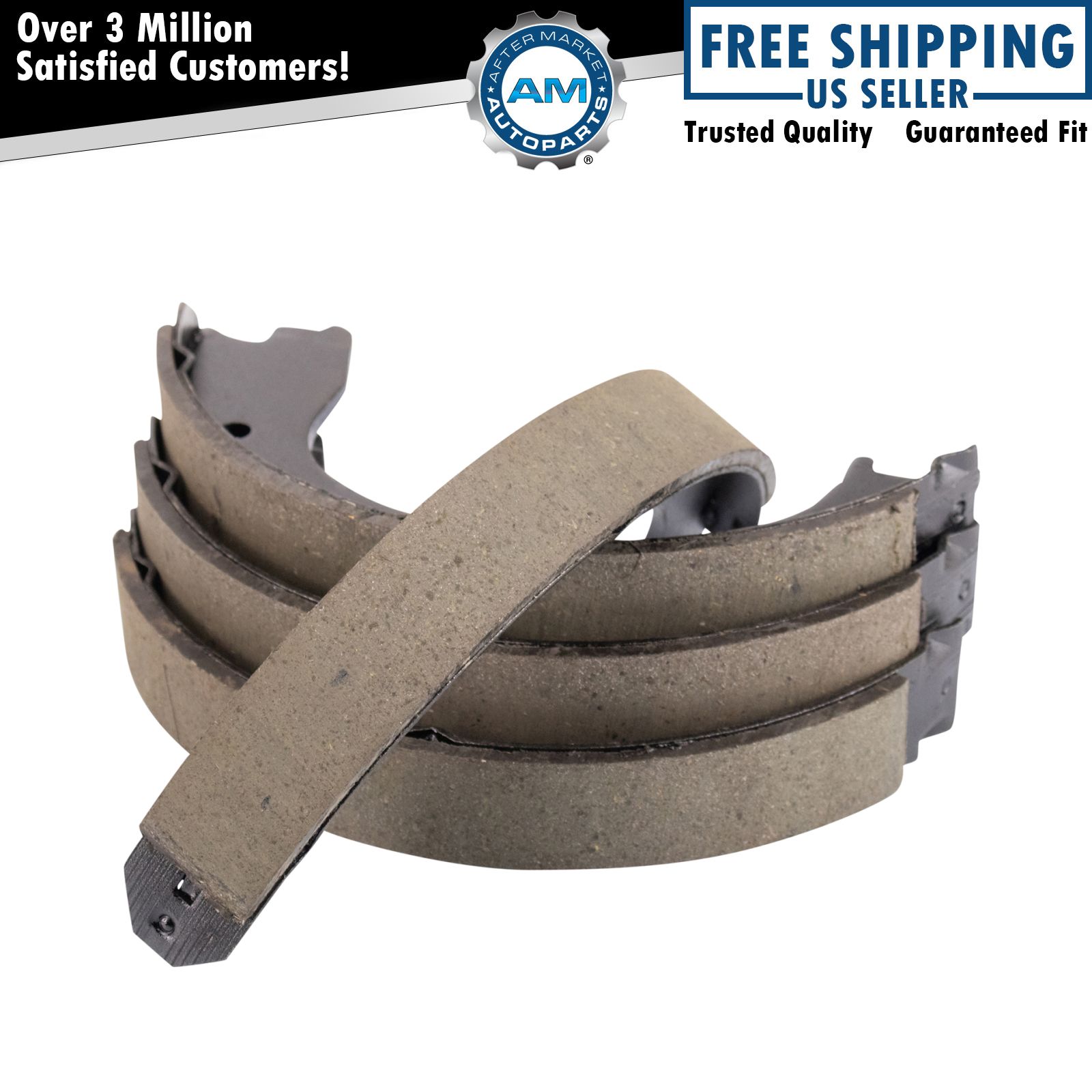 Rear Parking Brake Shoe Set Fits 2009-2011 Ford F-150