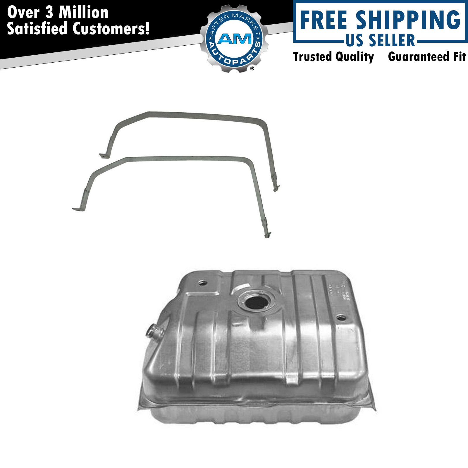 Gas Fuel Tank and Strap Kit Set for Chevy GMC Tahoe Blazer Yukon 30