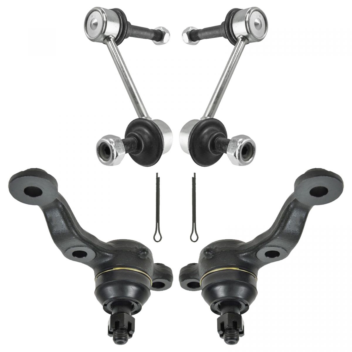4 Piece Suspension Kit Lower Ball Joints & Sway Bar Links for Lexus