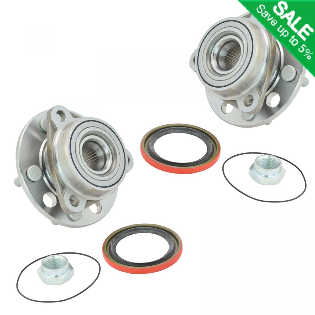Front Left//Right Wheel Hub Bearing for Buick Century Chevy Cadillac Pontiac Olds
