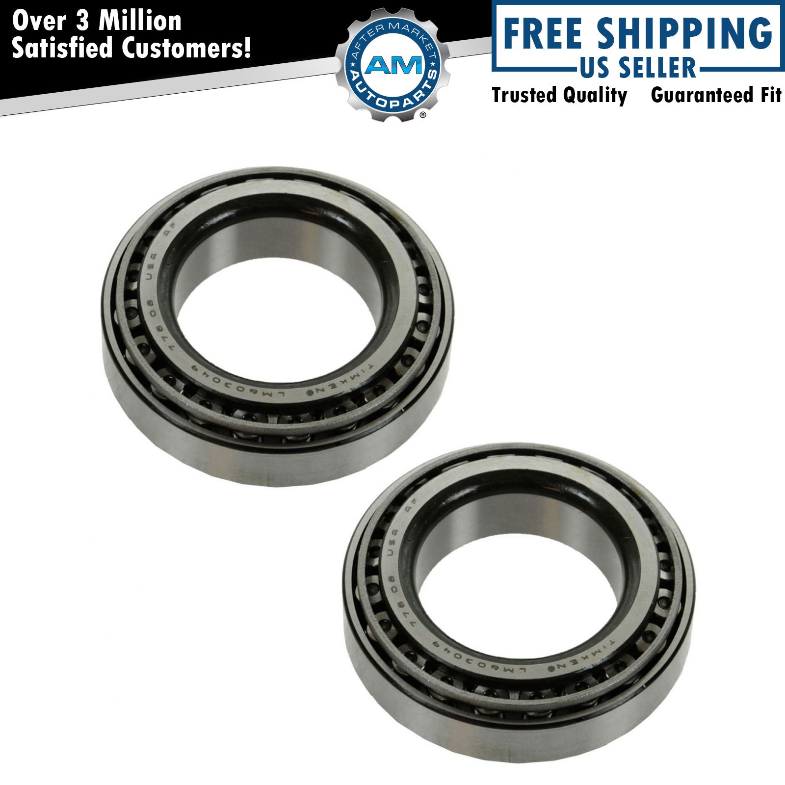 TIMKEN Wheel Hub Bearing & Race Pair for Chevy Dodge Ford GMC Jeep Mazda Nissan