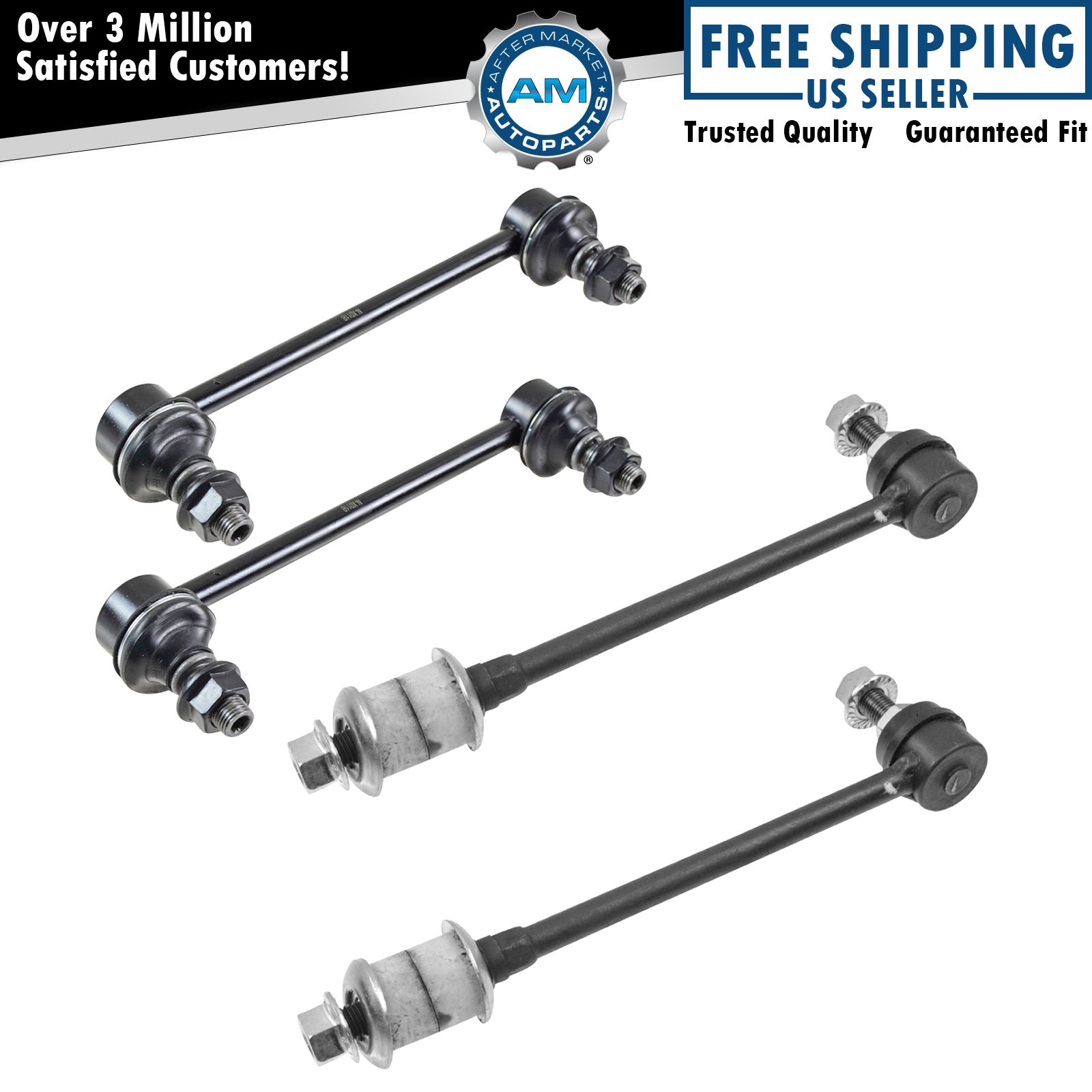 4 Piece Kit Stabilizer Sway Bar End Link Front Rear LH RH for Pathfinder QX4 New