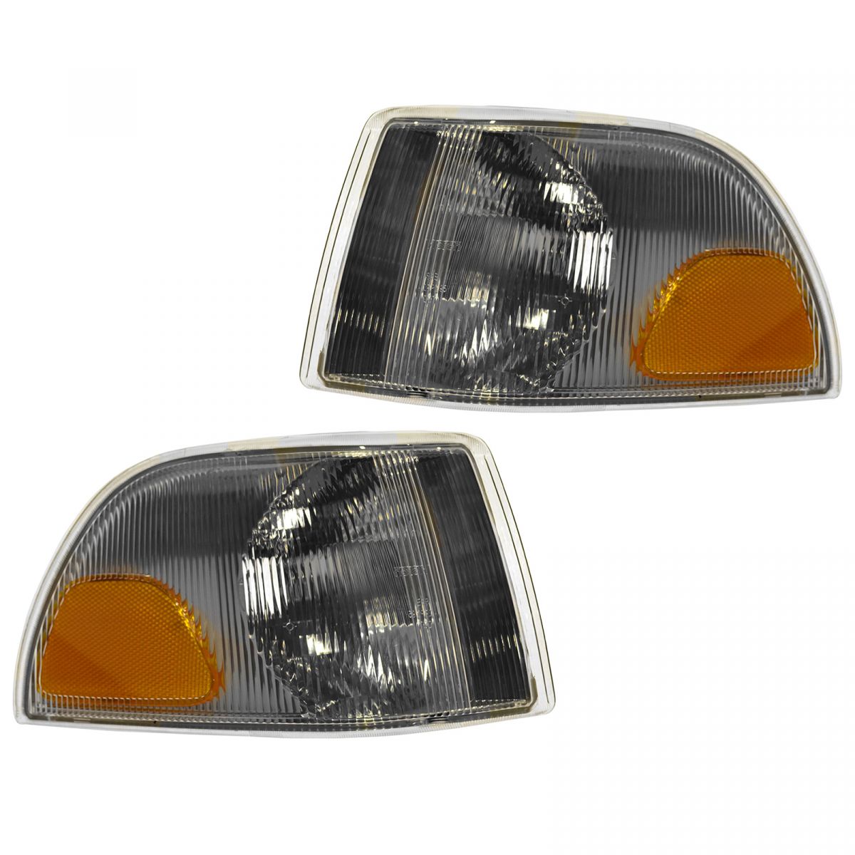 Side Marker Corner Parking Turn Signal Light Lamp Pair Set for Volvo