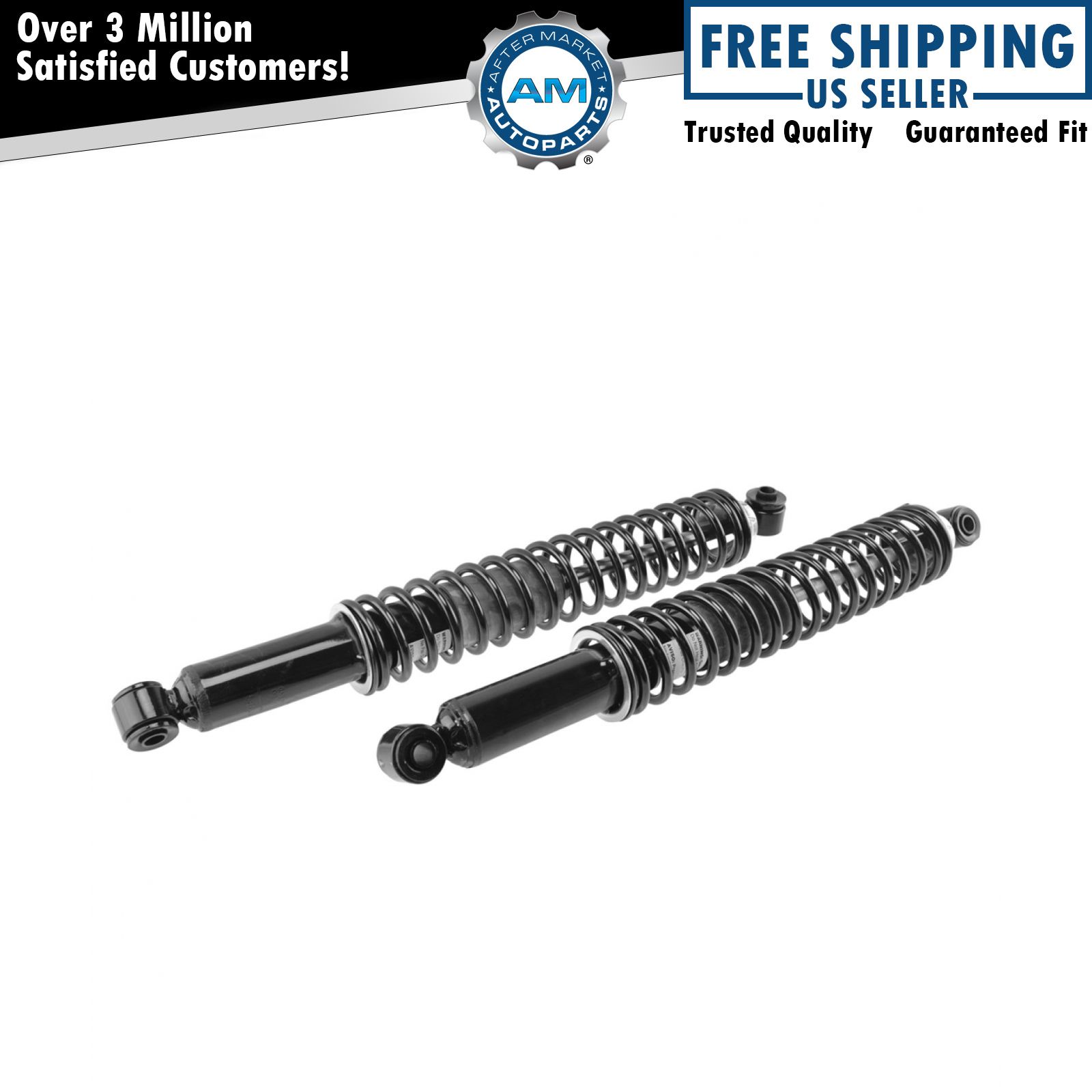 Monroe Load Adjusting Shock Absorber Assembly Pair LH & RH Rear for Chevy GMC