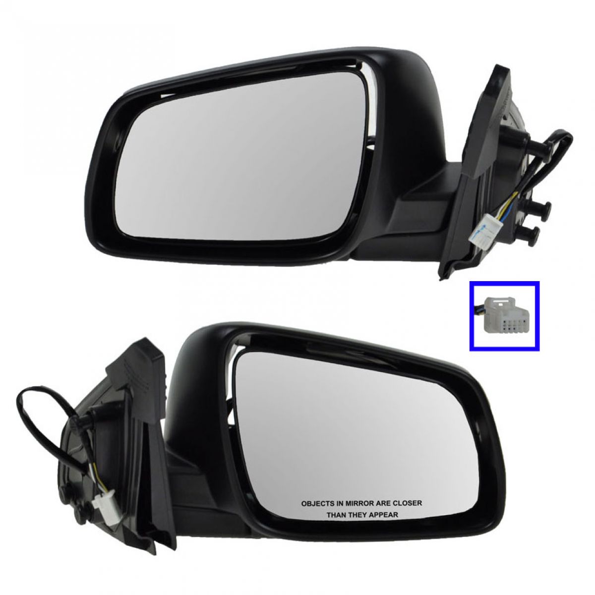 Power Side View Mirrors Left LH /& Right RH Pair Set of 2 for 04-08 Galant