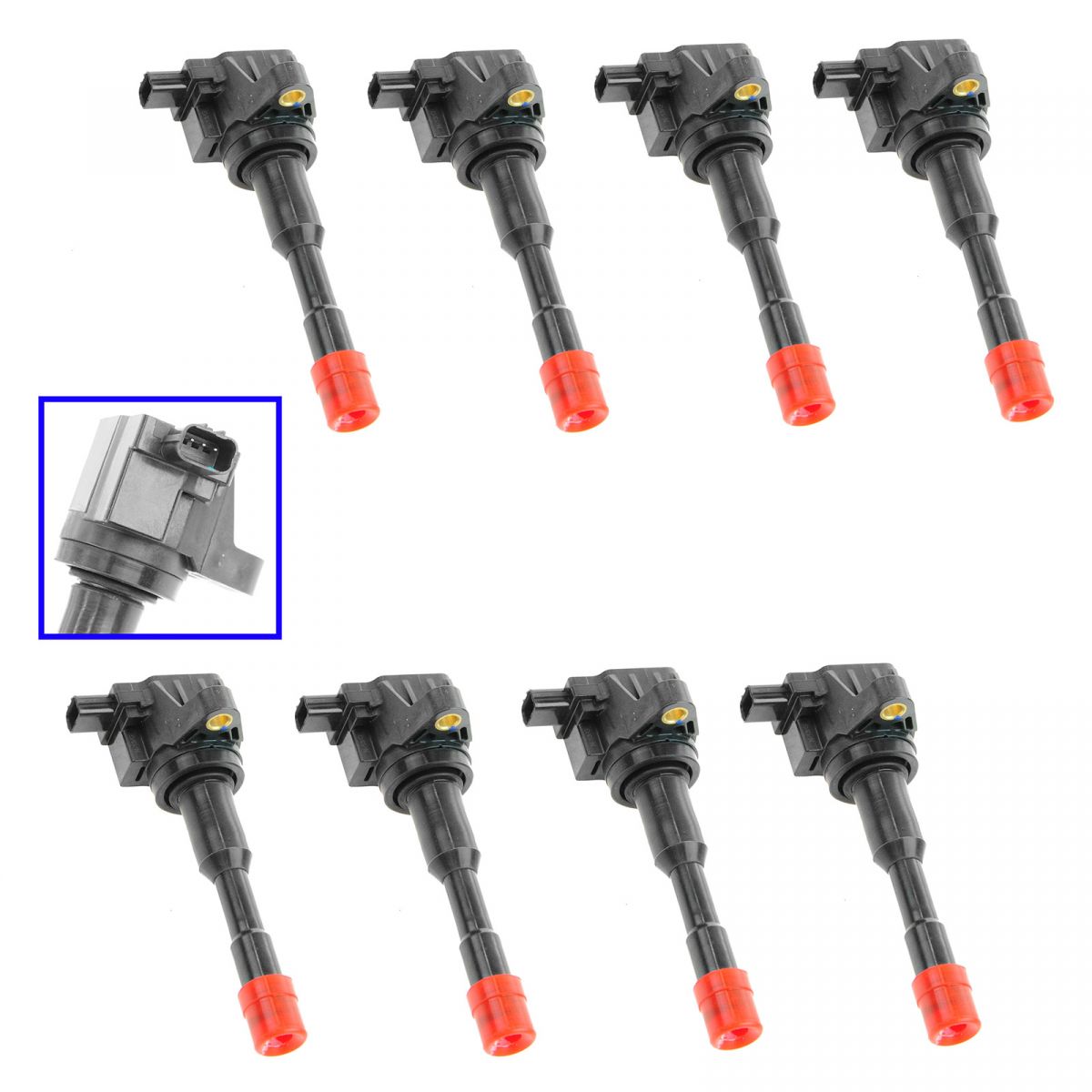 Ignition Coils Pack Kit Set of 8 for 0610 Honda Civic Hybrid 1.3L eBay