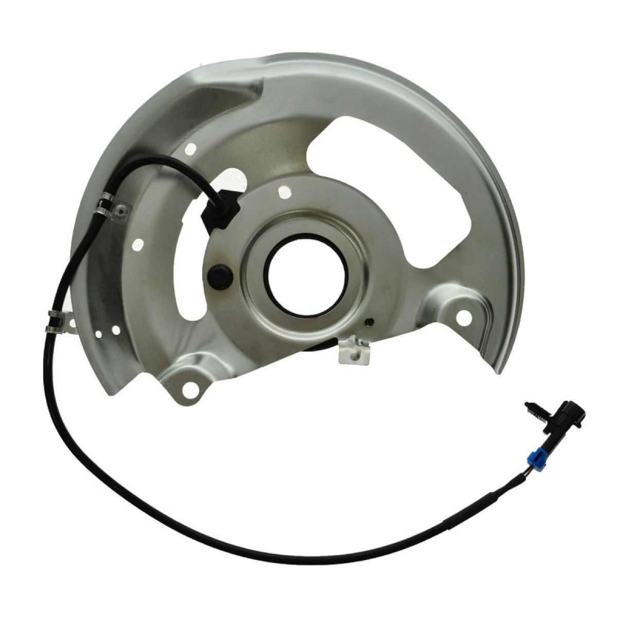 Front Wheel ABS Sensor w/ Harness & Dust Shield Left LH for Chevy GMC