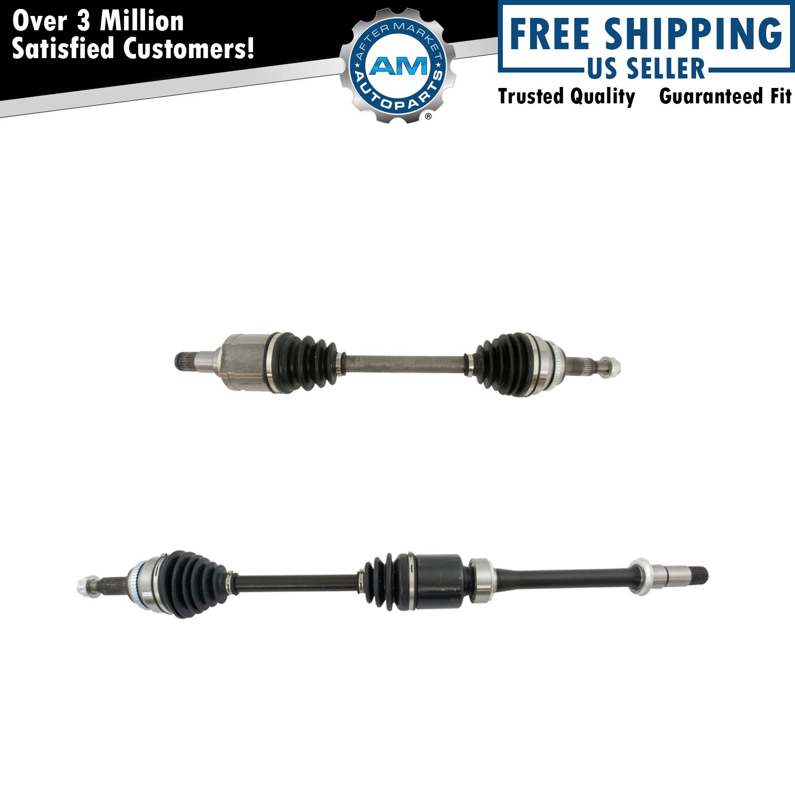 Front CV Axle Shaft LH & RH Kit Pair Set of 2 for RX350 Highlander