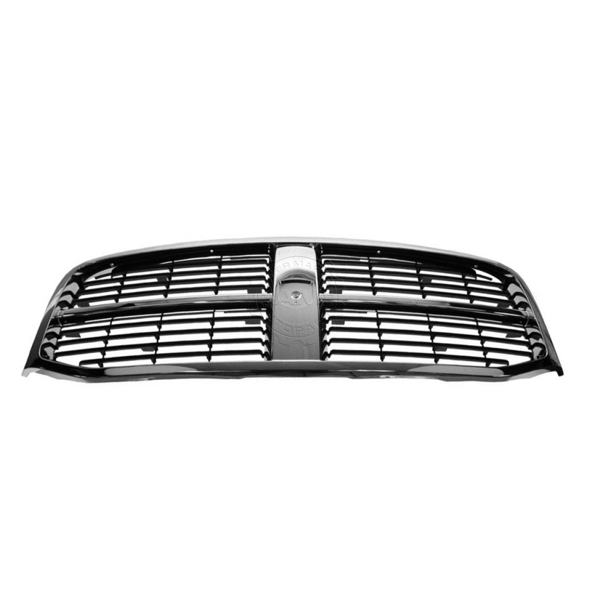 Front End Grille Grill Chrome & Black NEW for Dodge Ram Pickup Truck