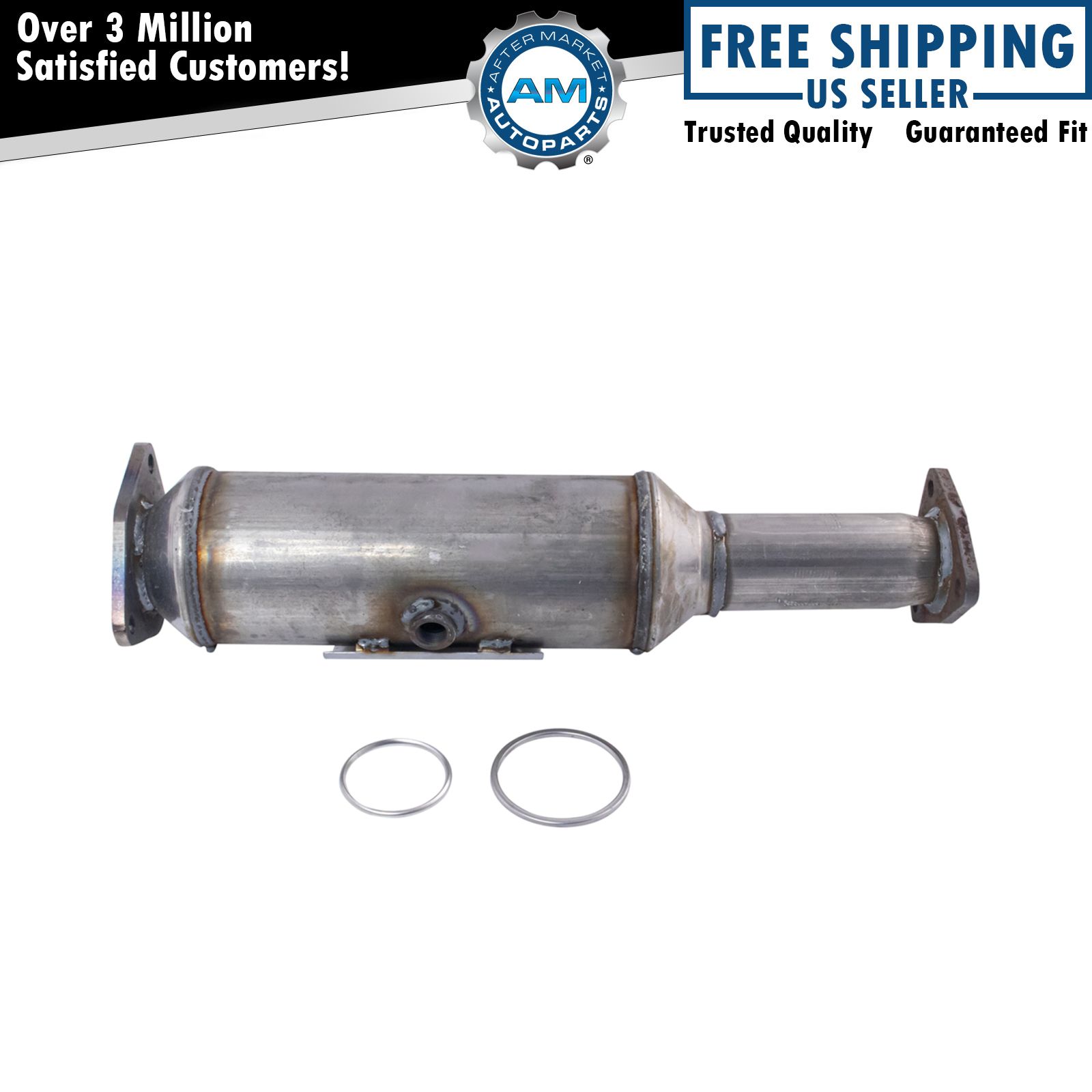 Center Catalytic Converter Exhaust Pipe Direct for Honda Accord 2.4L New