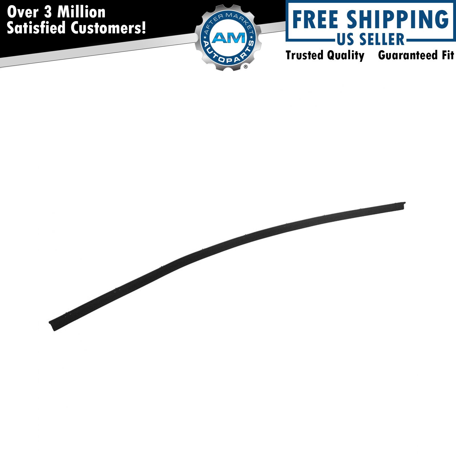 Weatherstrip Tailgate Window Sweep Felt Seal Outer for Jeep Wagoneer Grand