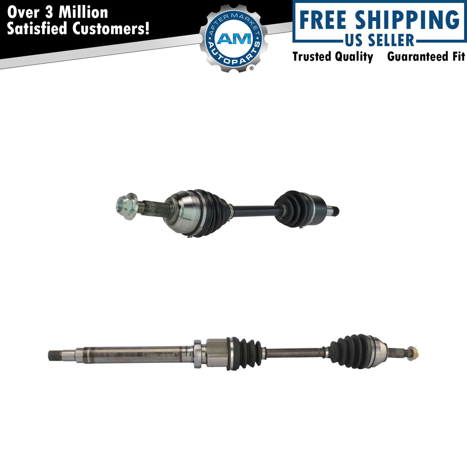 Front CV Axle Shaft Set For 2000-2011 Ford Focus