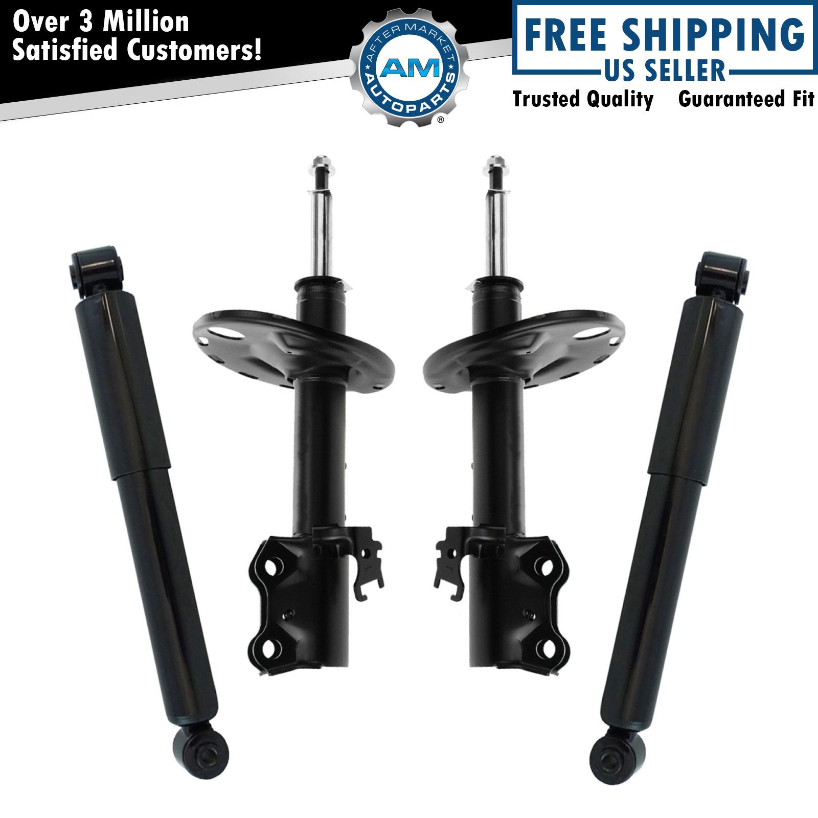Struts Shocks Front Rear Left LH & Right RH Kit Set of 4 for 0612 Toyota Rav4 eBay
