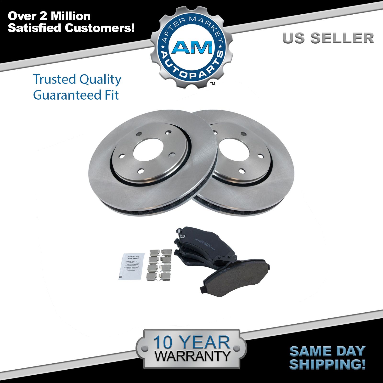 Premium Posi Ceramic Brake Pad & Rotor Front Kit for Chrysler Dodge eBay