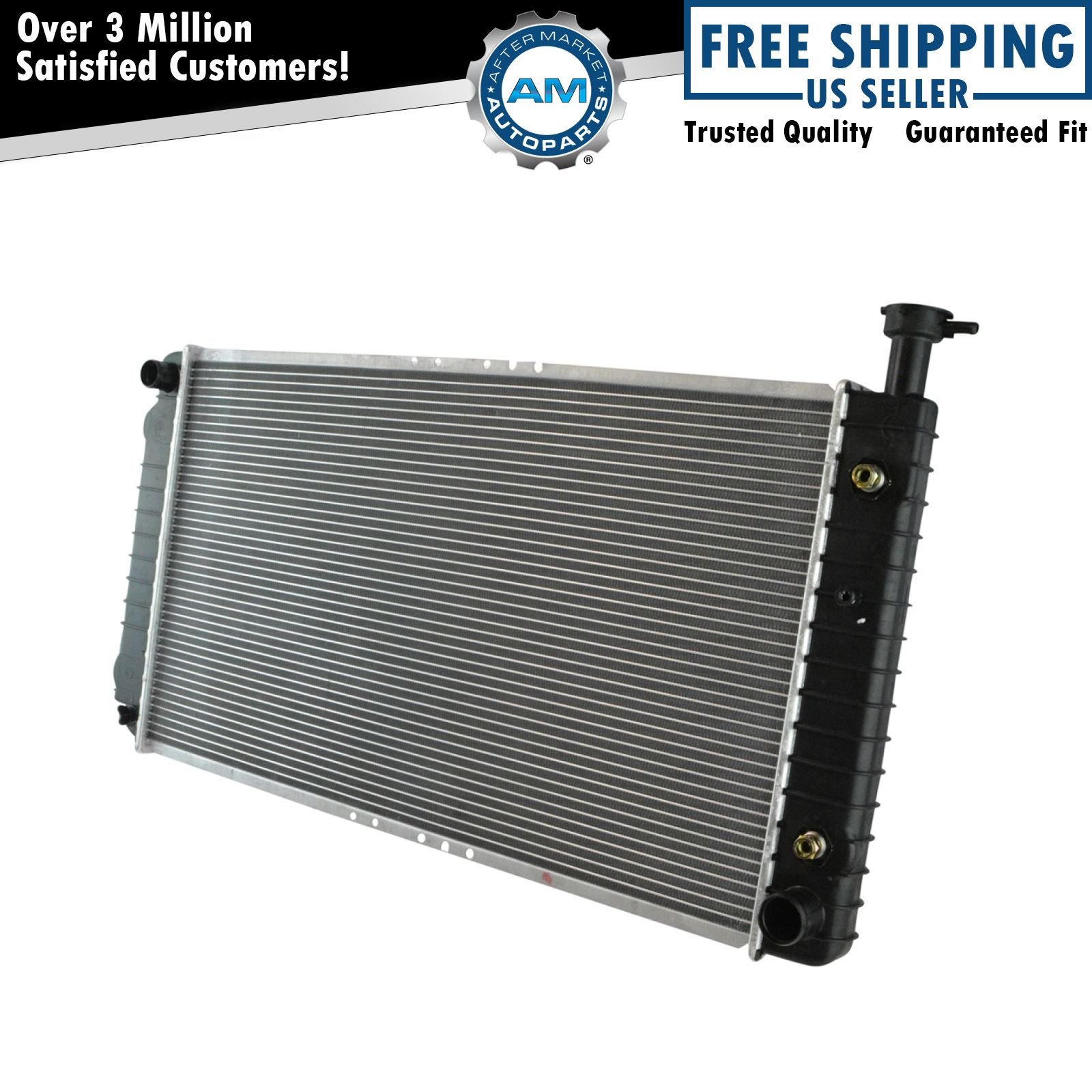 Radiators Assembly Aluminum Core Direct Fit for Chevy GMC Van V8 New