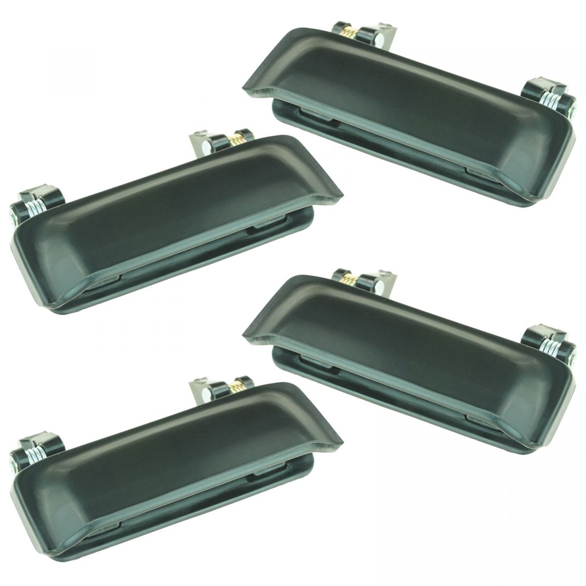 Outer Outside Exterior Door Handle 4 Piece Kit Set for