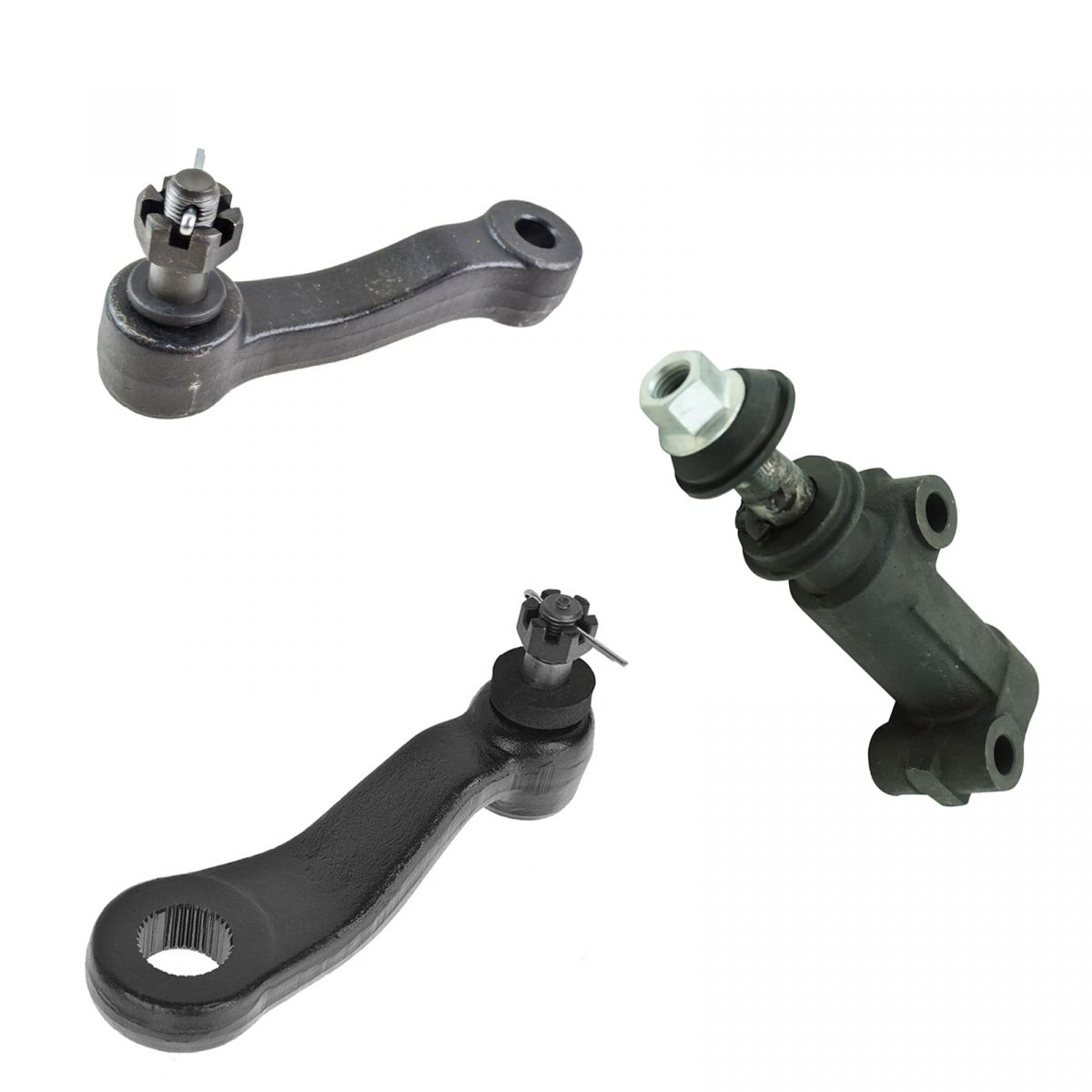 Front Pitman Idler Arm Bracket Steering Kit Set 3pc for Silverado ...