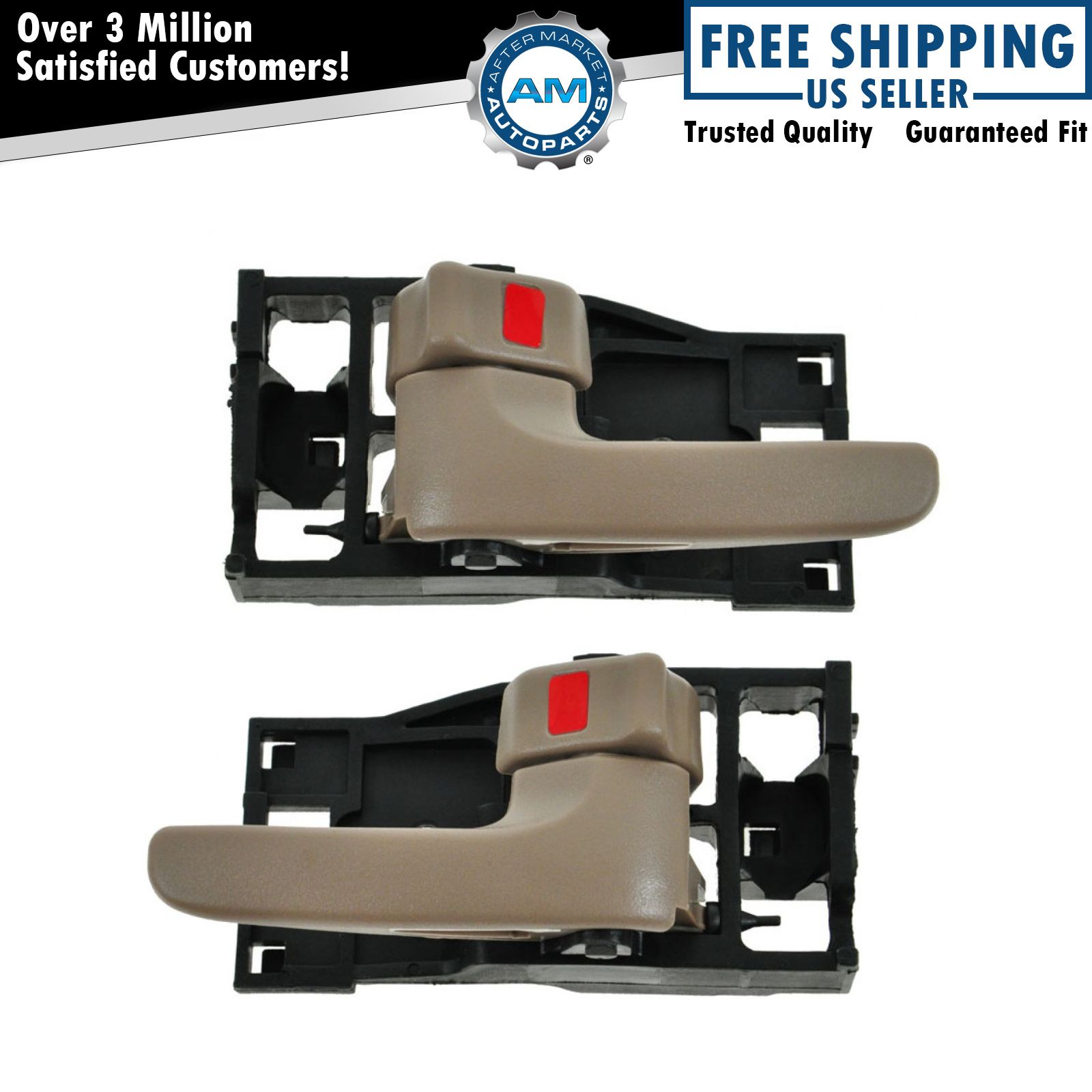 Oak Interior Inside Door Handle Driver Side Left for Tundra Double Cab Sequoia