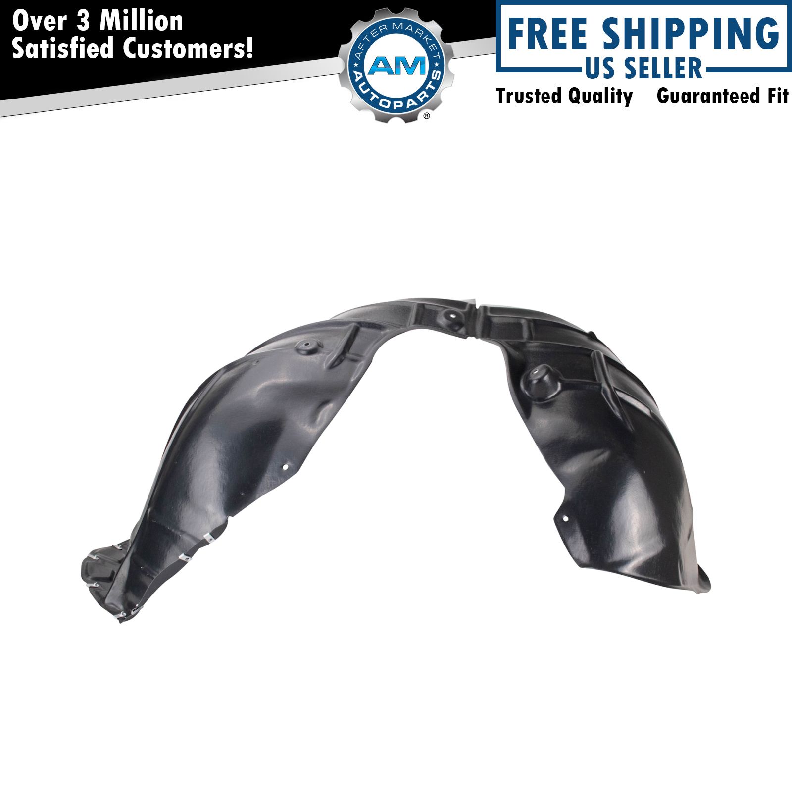 Front Right Inner Fender Liner Black For 2016-2020 Buick Envision GM1249285