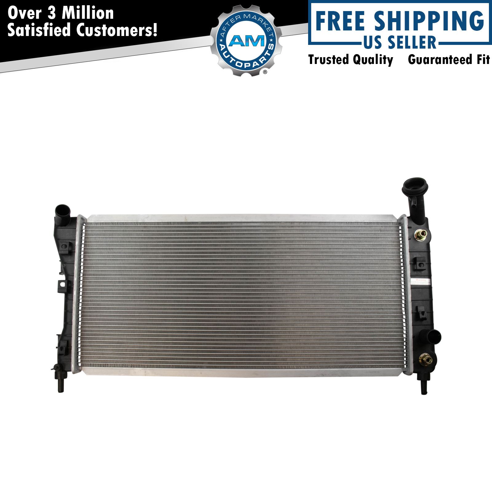 Radiators Assembly Aluminum Core Direct Fit for Chevrolet Pontiac Buick V6 New