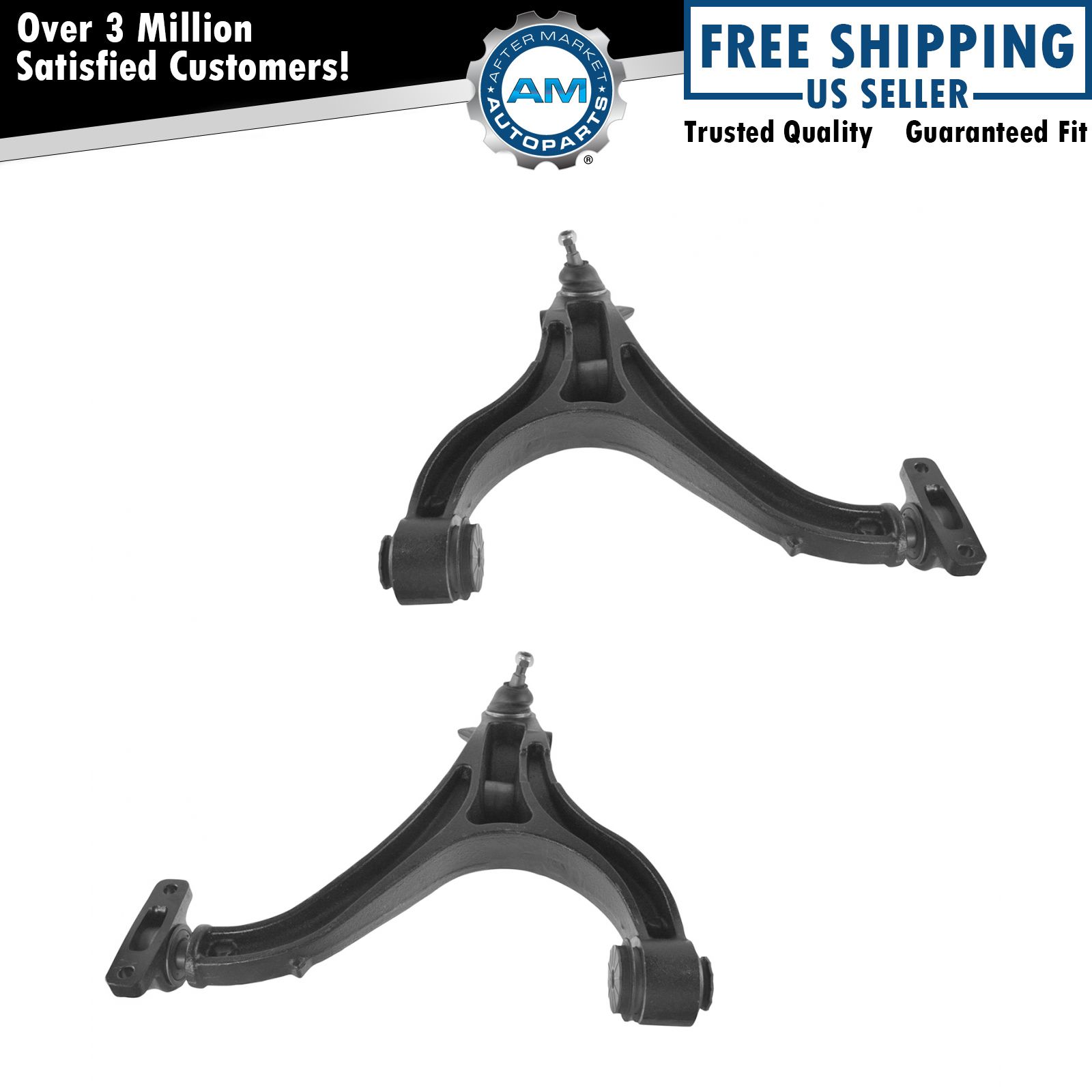 MOOG Control Arm & Ball Joint Front Lower Pair Set for Commander Grand Cherokee