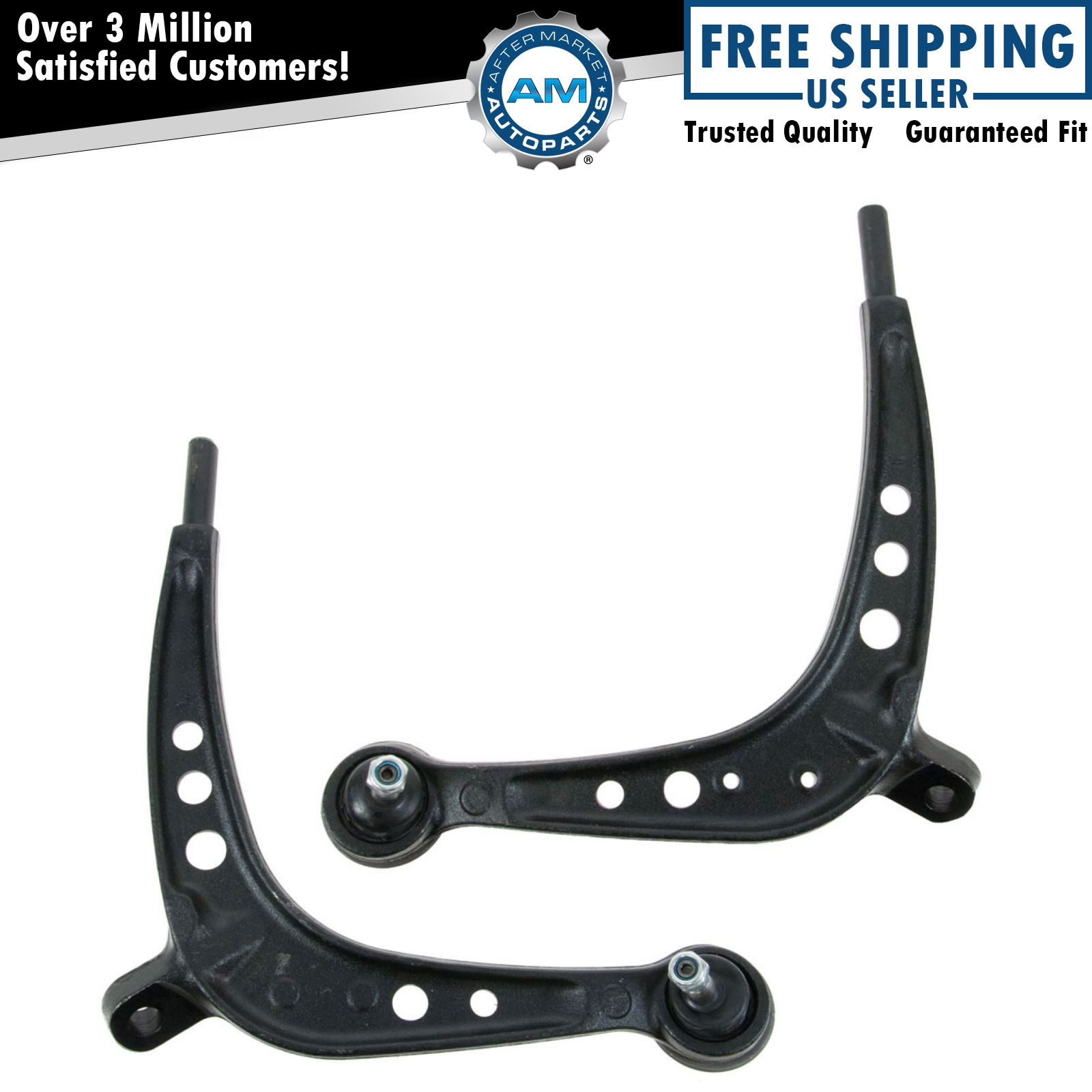 Front Lower Control Arms w/ Ball Joints Pair Set for 01-05 BMW 325Xi 330Xi AWD