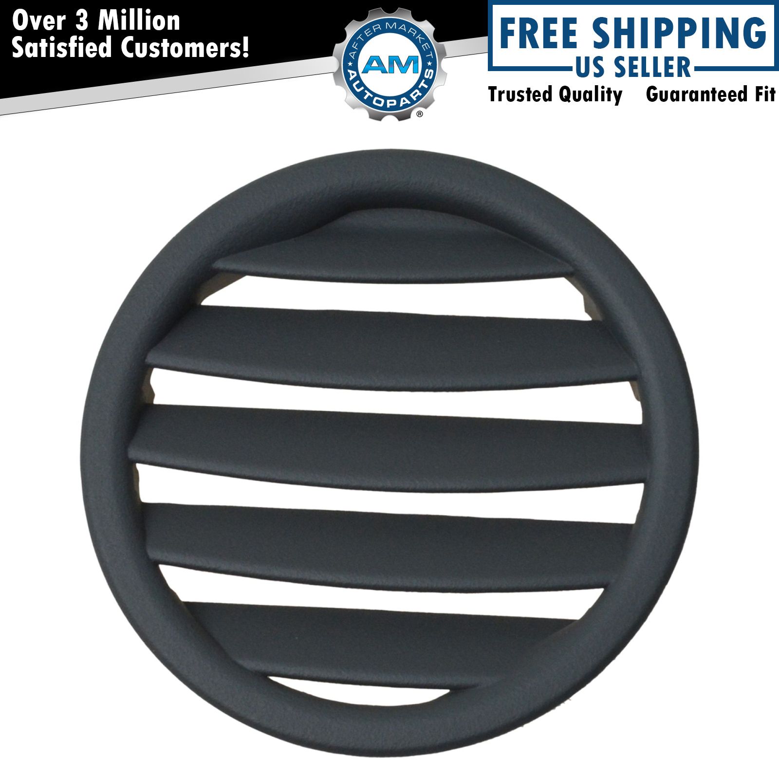 OEM Dash Mounted Side Air Defroster Vent Grille Right RH Dark Flint for