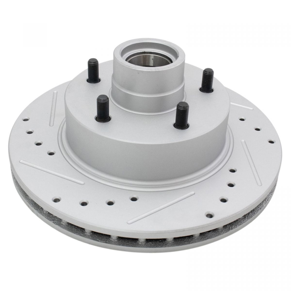 Front Performance Drilled Slotted GCoated Disc Brake Rotor Pair New eBay