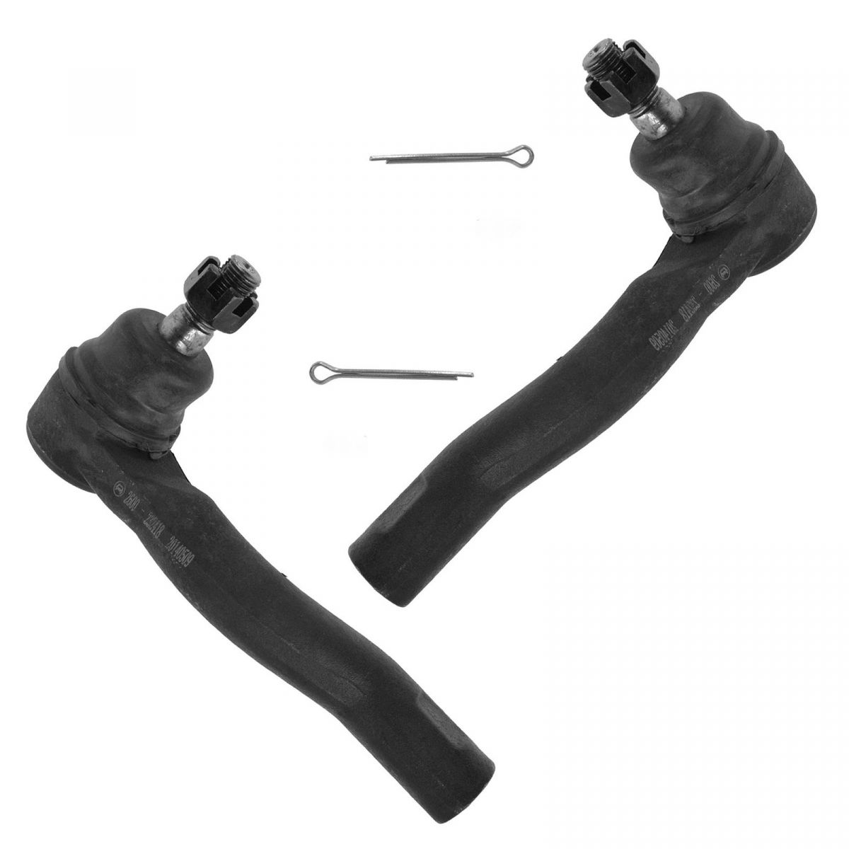 Tie Rod End Front Outer Pair for Ford Fusion Lincoln MKZ Zephyr Mercury Milan