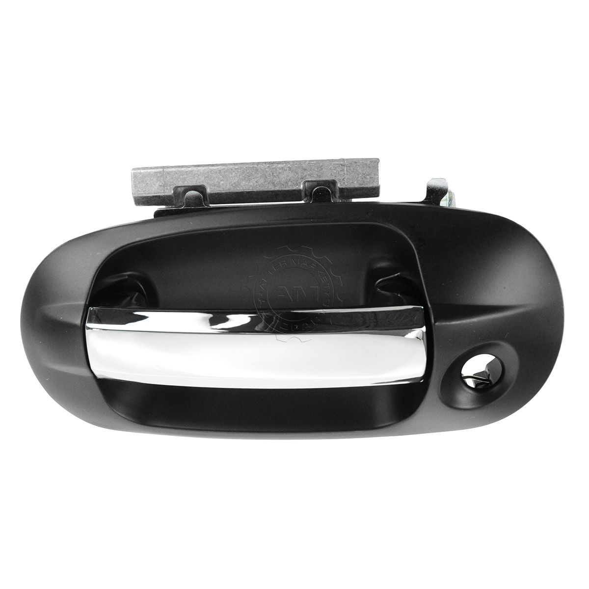 Outside Door Handle Black &amp; Chrome Front Driver Side LH