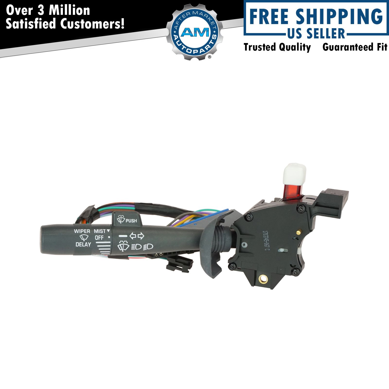Turn Signal Windshield Wiper Lever Blinker Switch for Astro Express Pickup Truck