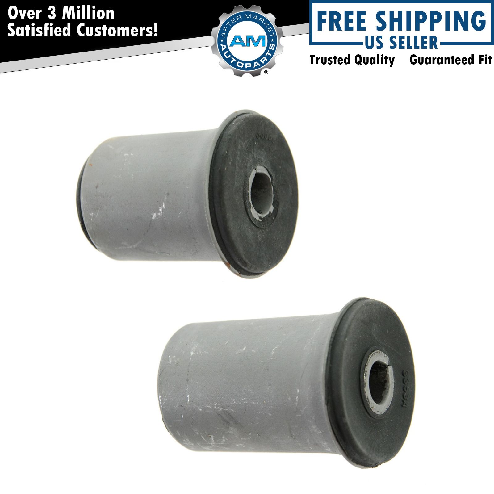 TRQ Front Lower Control Arm Bushing Left Right PAIR for 88-02 C1500 C2500 G1500