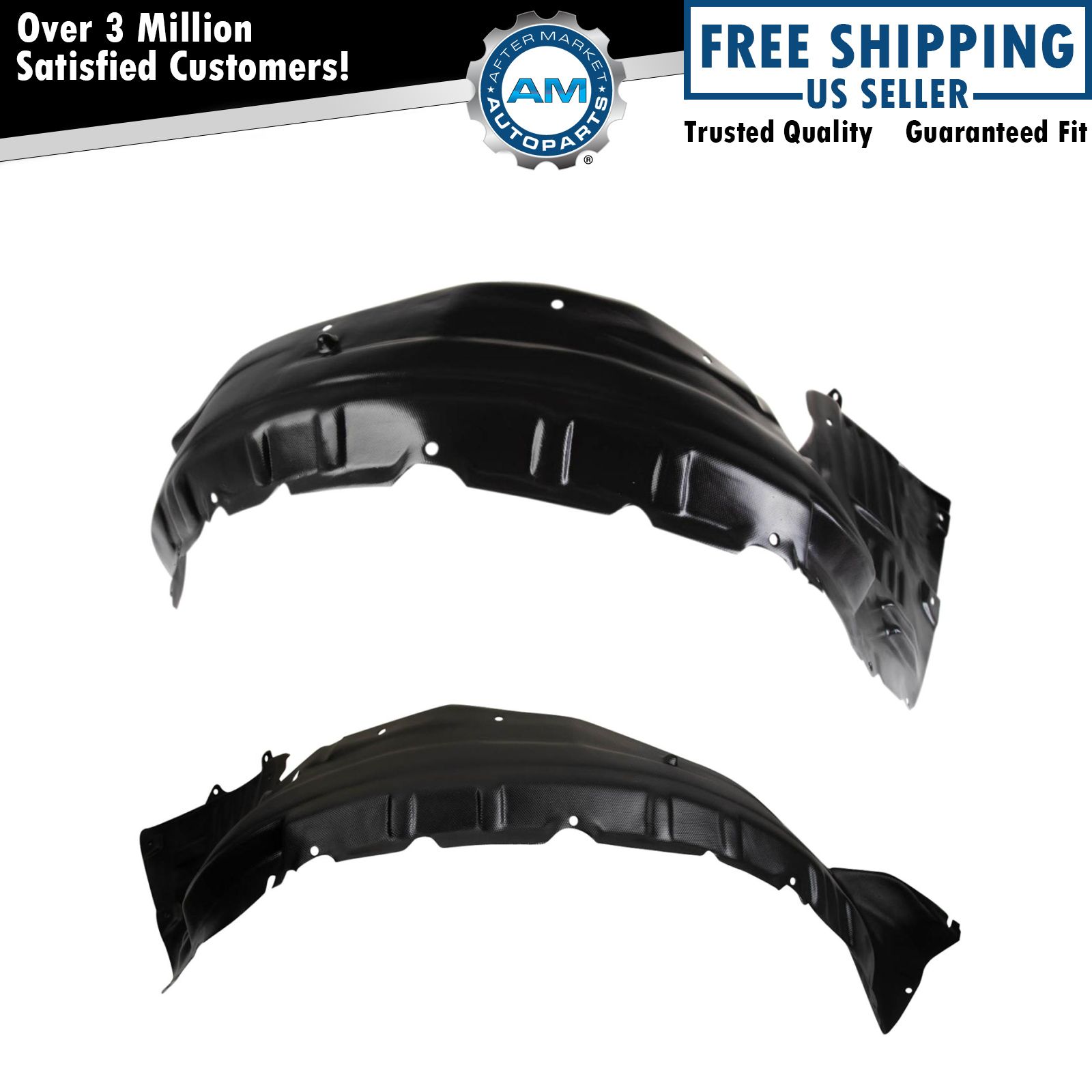 Inner Fender Liner Set For 2001-2002 Mitsubishi Montero MI1248112 MI1249112
