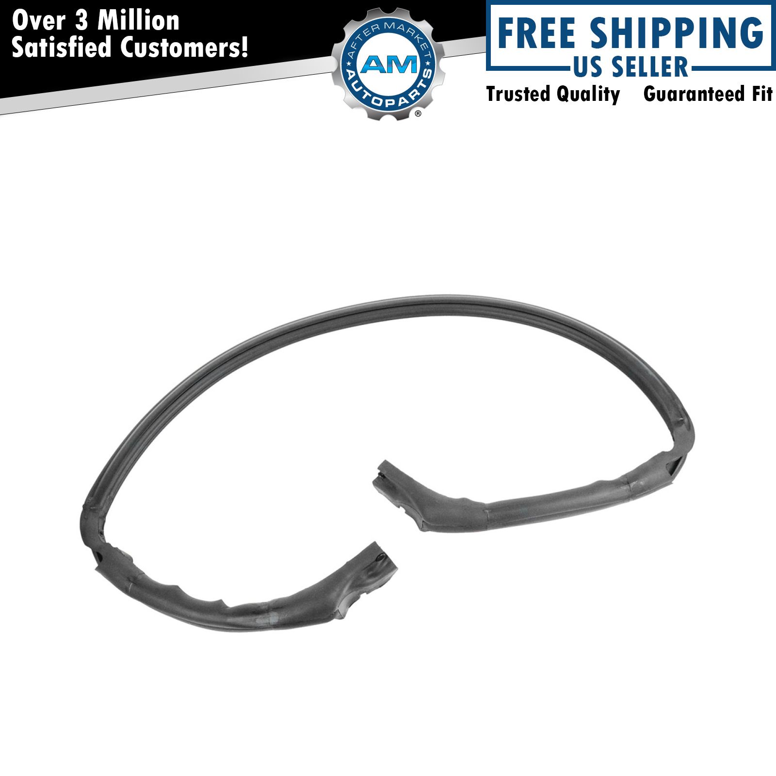 Weatherstrip Seal Gasket Targa Top Rear for 97-04 Chevy Corvette Coupe