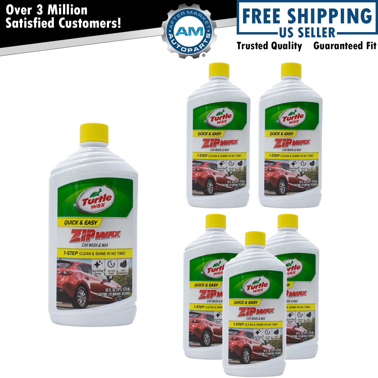 Turtle Wax T75A Car Wash & Wax Soap 16oz Case 6 Pack eBay