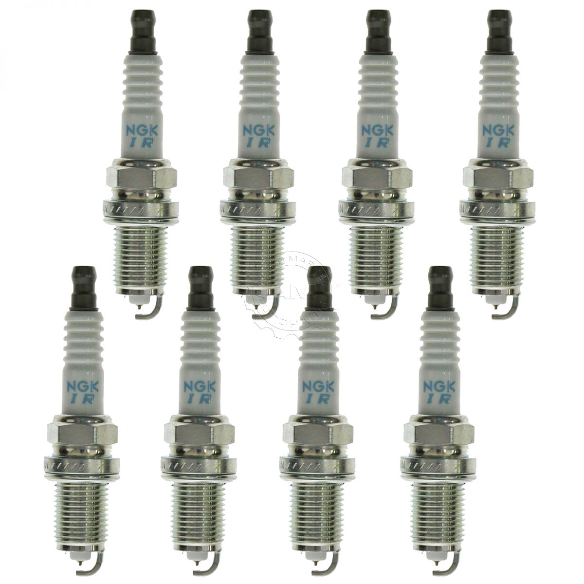 NGK 4589 IFR6T11 Laser Iridium Spark Plugs Kit Set of 8 ...