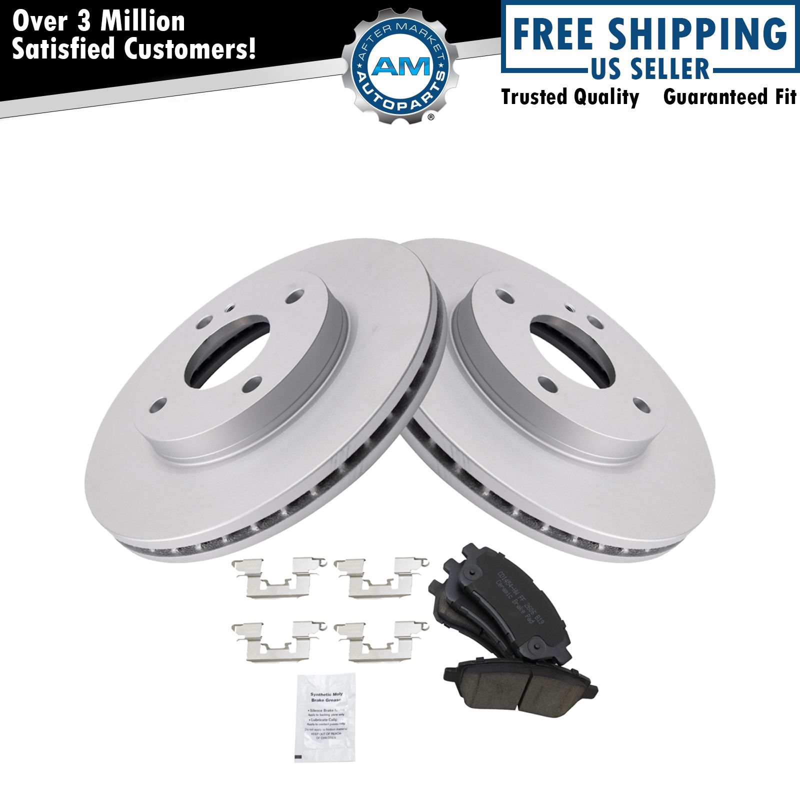 <b>Ceramic Brake Pad & Rotor Kit</b>
