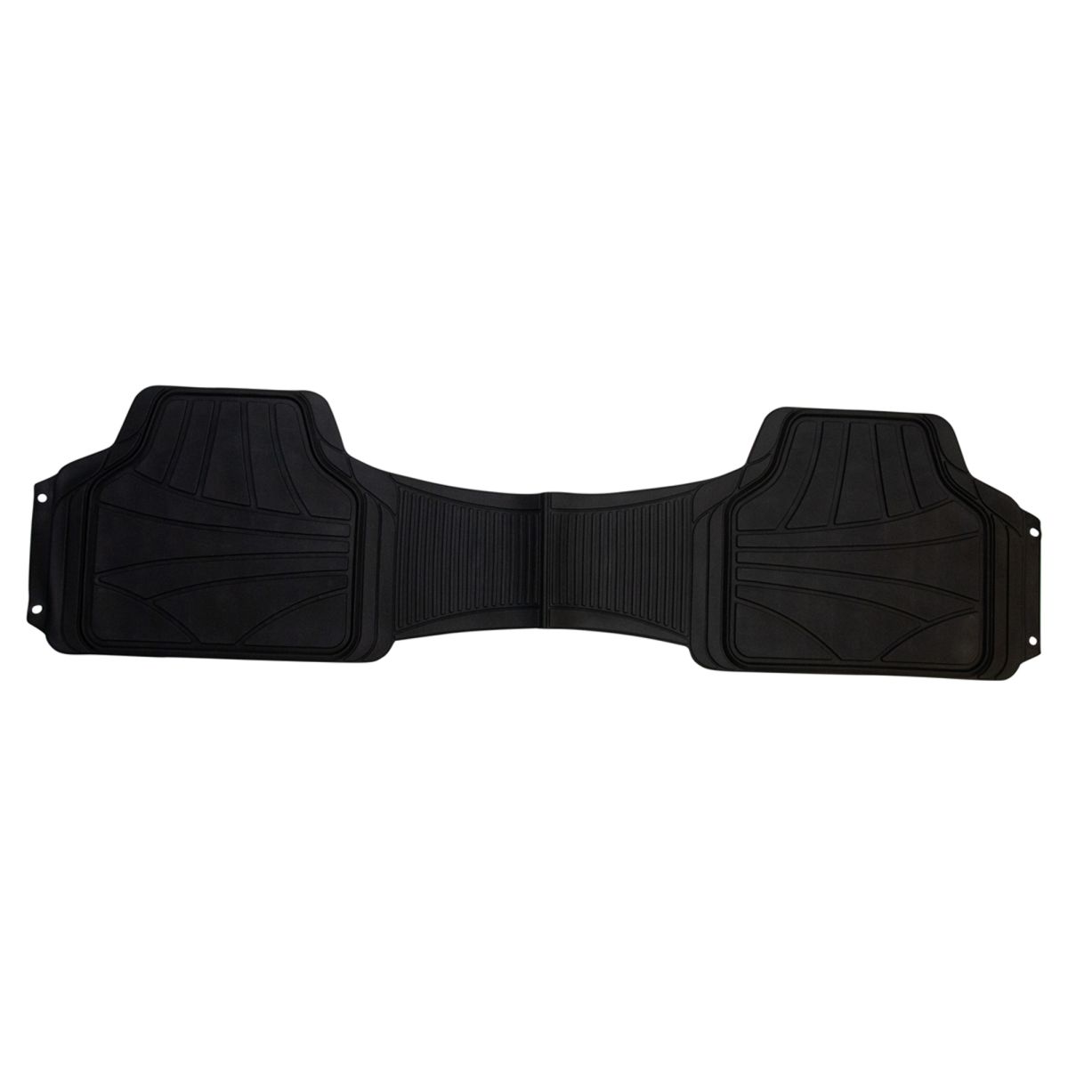 Armor All Trim Cut to Fit Black Rubber All Season Floor Mat Set of 3