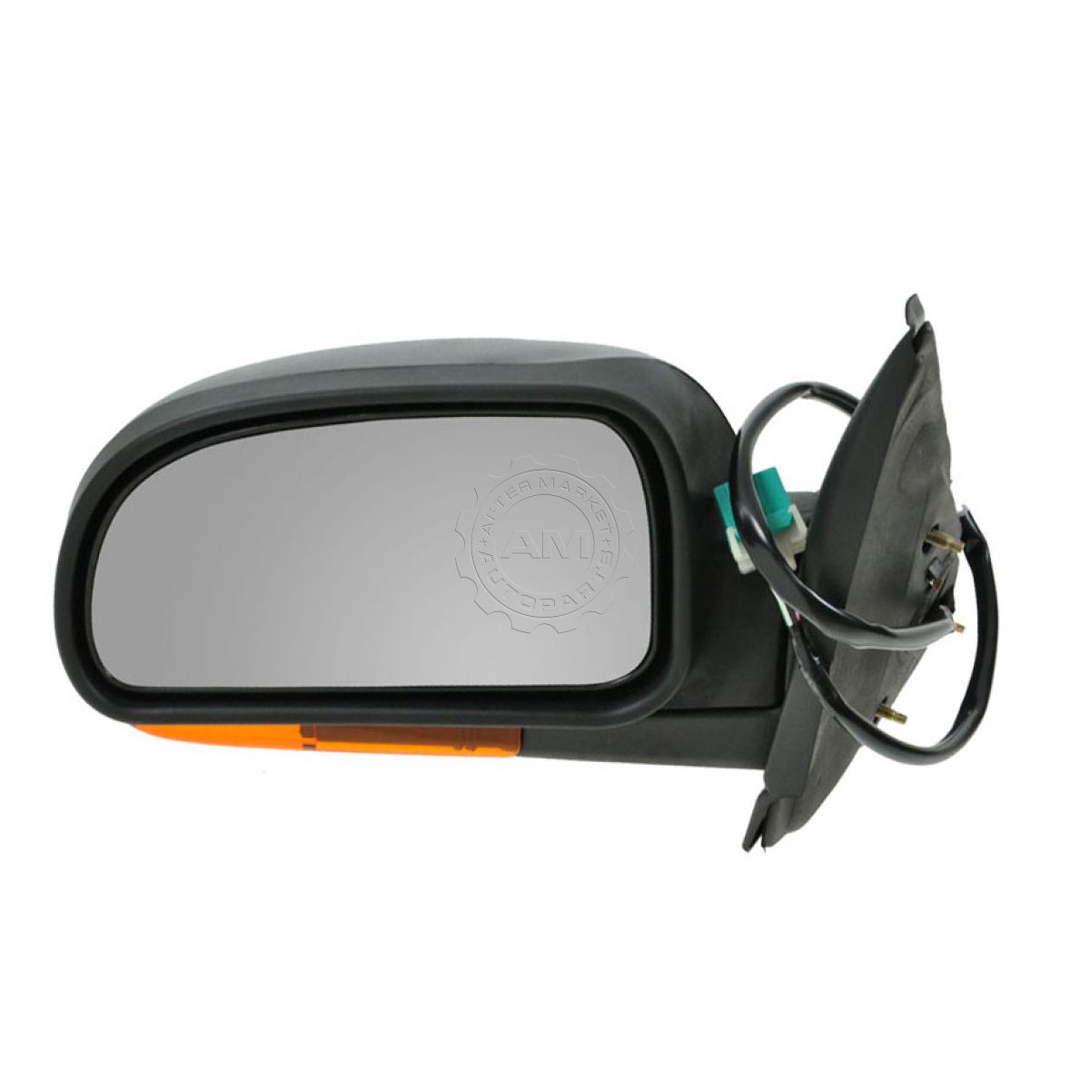 Power Heated Side View Mirror w/ Amber Signal Driver Left LH for Chevy