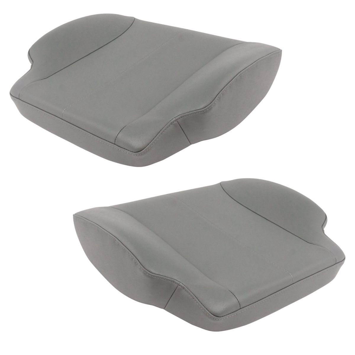 Dorman 6415102 Seat Bottom Cushion Gray Vinyl Pair Set of 2 for
