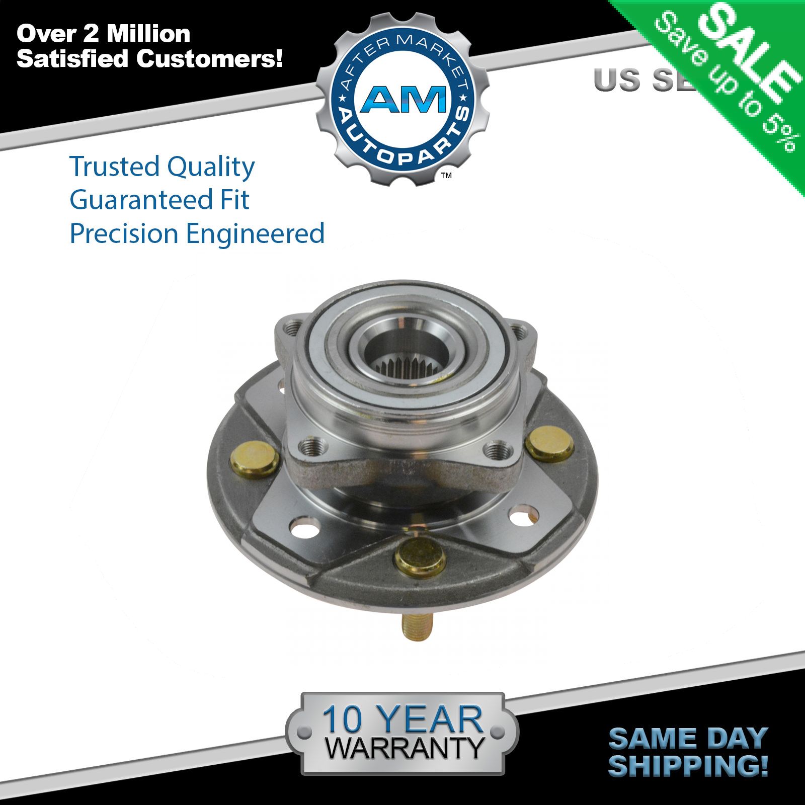 Front Wheel Hub & Bearing Assembly Left or Right for Honda Accord Acura CL