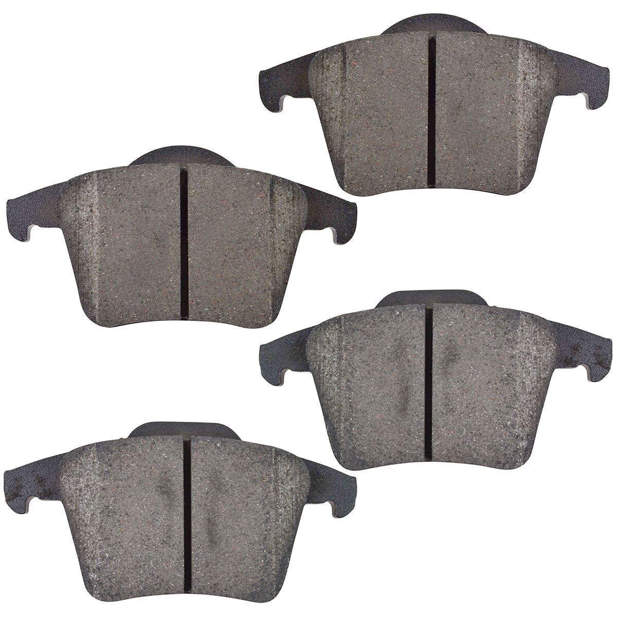 Nakamoto Front Ceramic Brake Pad & Rotor Front & Rear Kit for Volvo