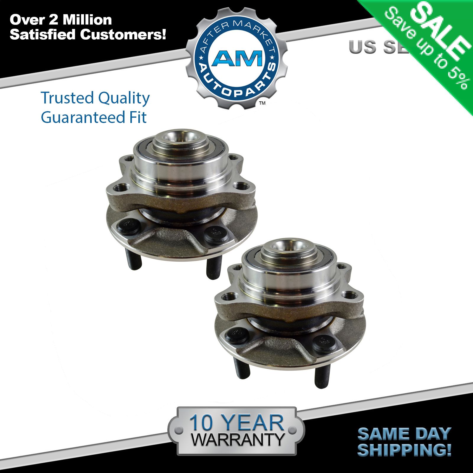 For 2003 2004 2005 2006 2007 Infiniti G35 Coupe RWD 2 Front Wheel