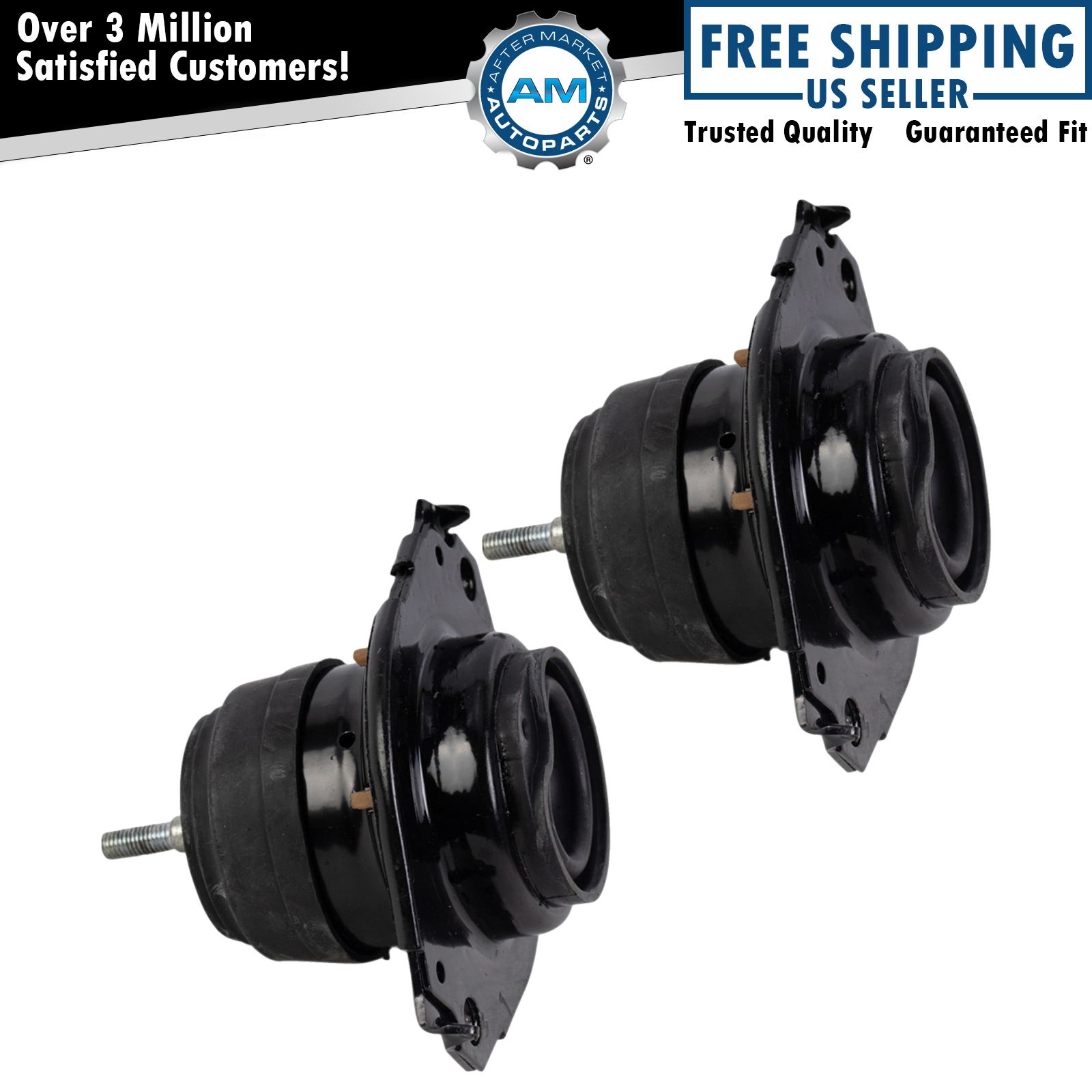 Left and Right Engine Mount Set Fits 2011-2021 Dodge Durango Jeep Grand Cherokee