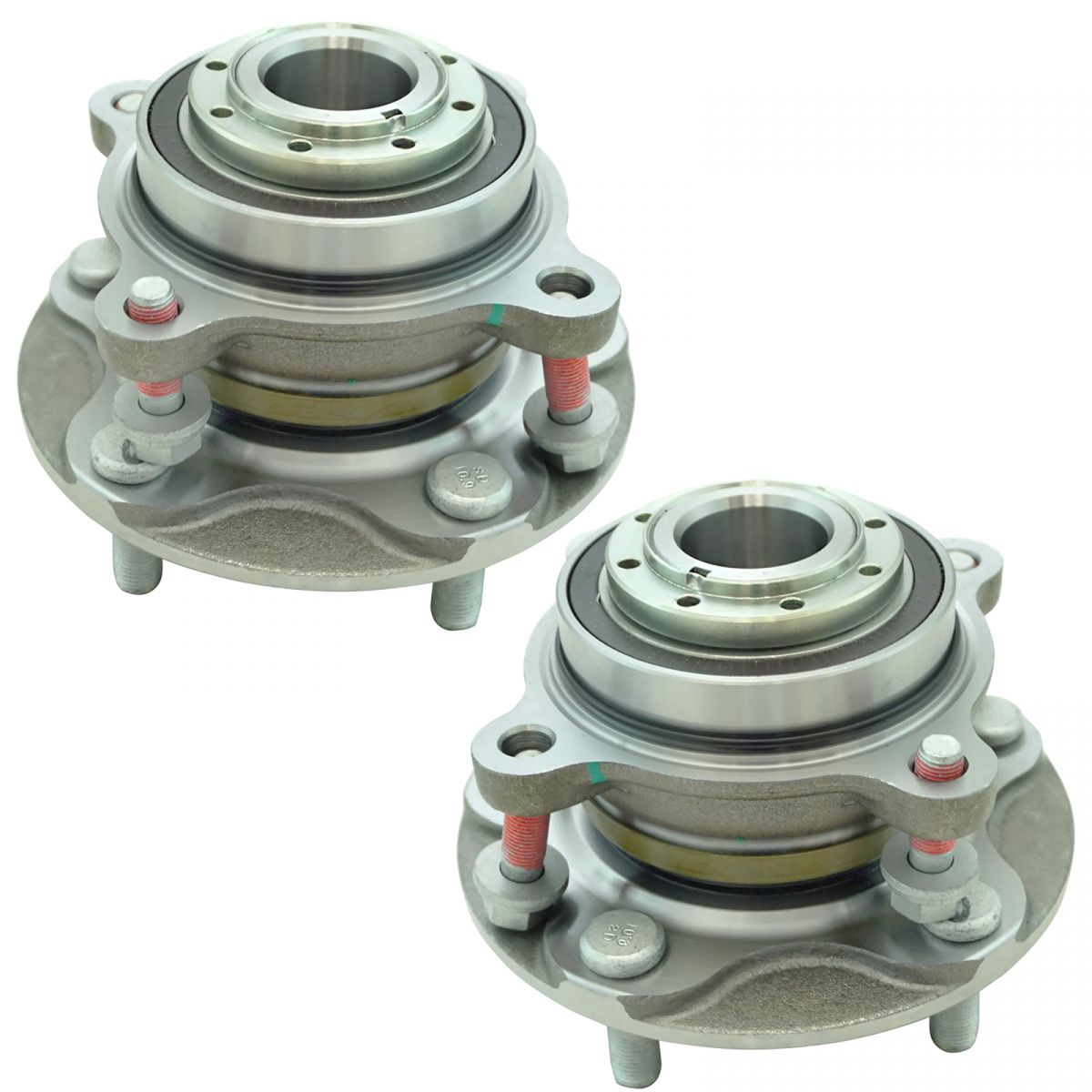 Front Wheel Bearing & Hub Assembly LH & RH Pair for Sequoia Tundra 2WD