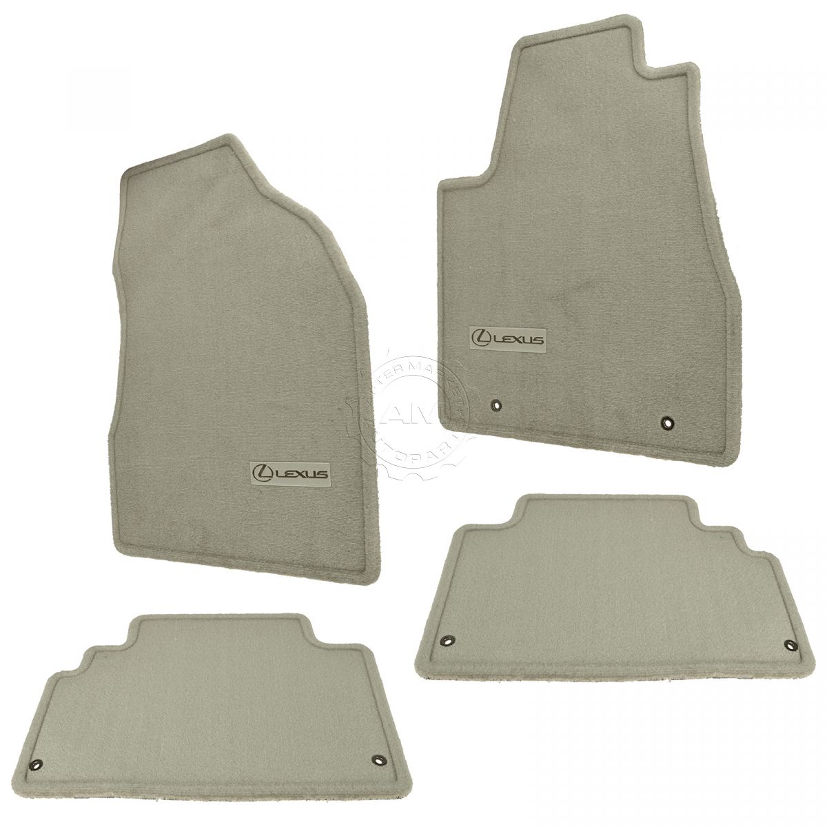 2004 To 2009 Lexus Rx330 Rx350 Carpeted Floor Mats Beige Ivory