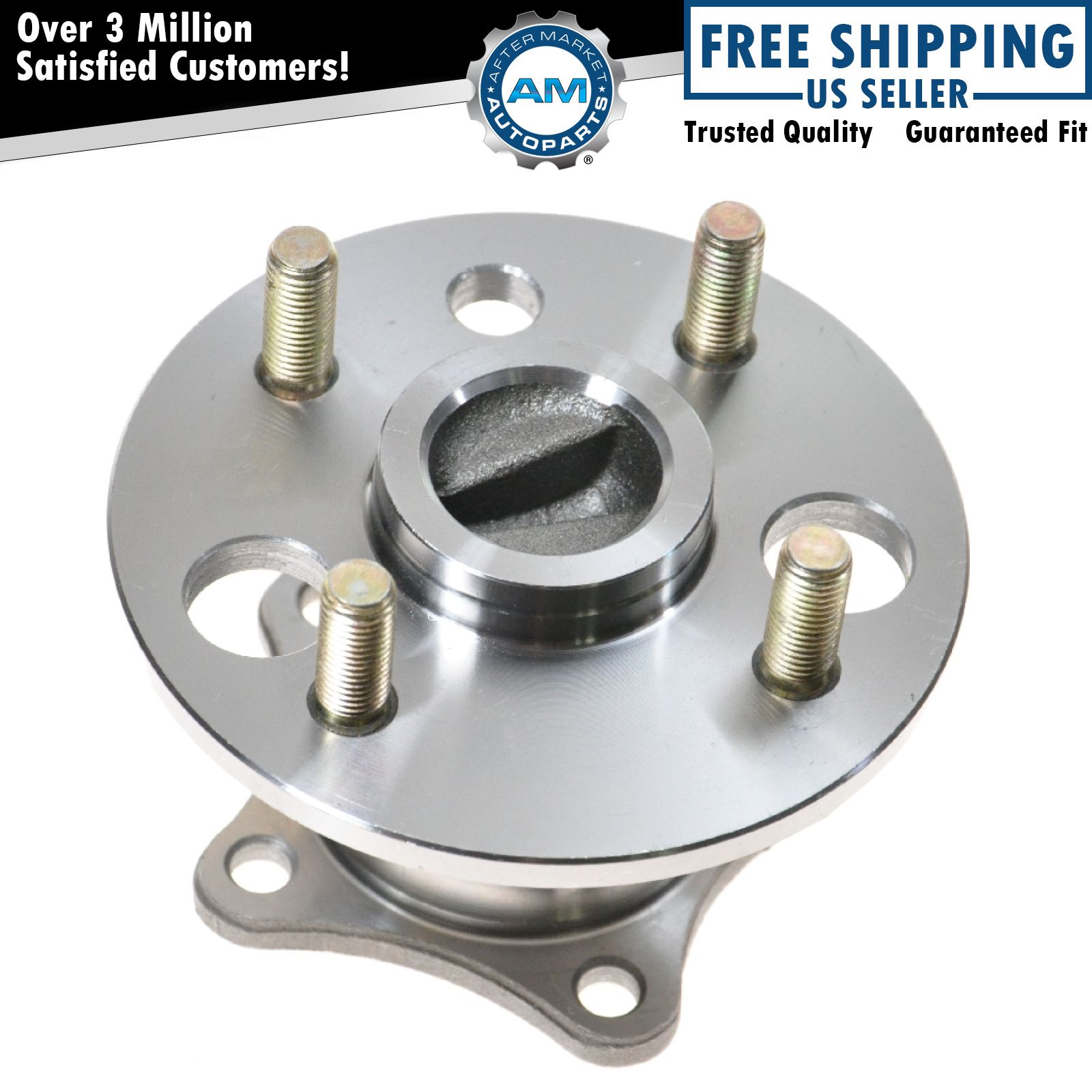 Rear Wheel Hub & Bearing Assembly for Toyota Corolla Chevy Geo Prizm w/ ABS
