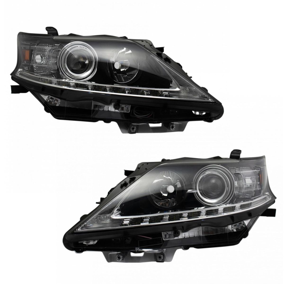 Halogen Headlight Lamp Assembly Pair LH & RH Sides for Lexus RX350