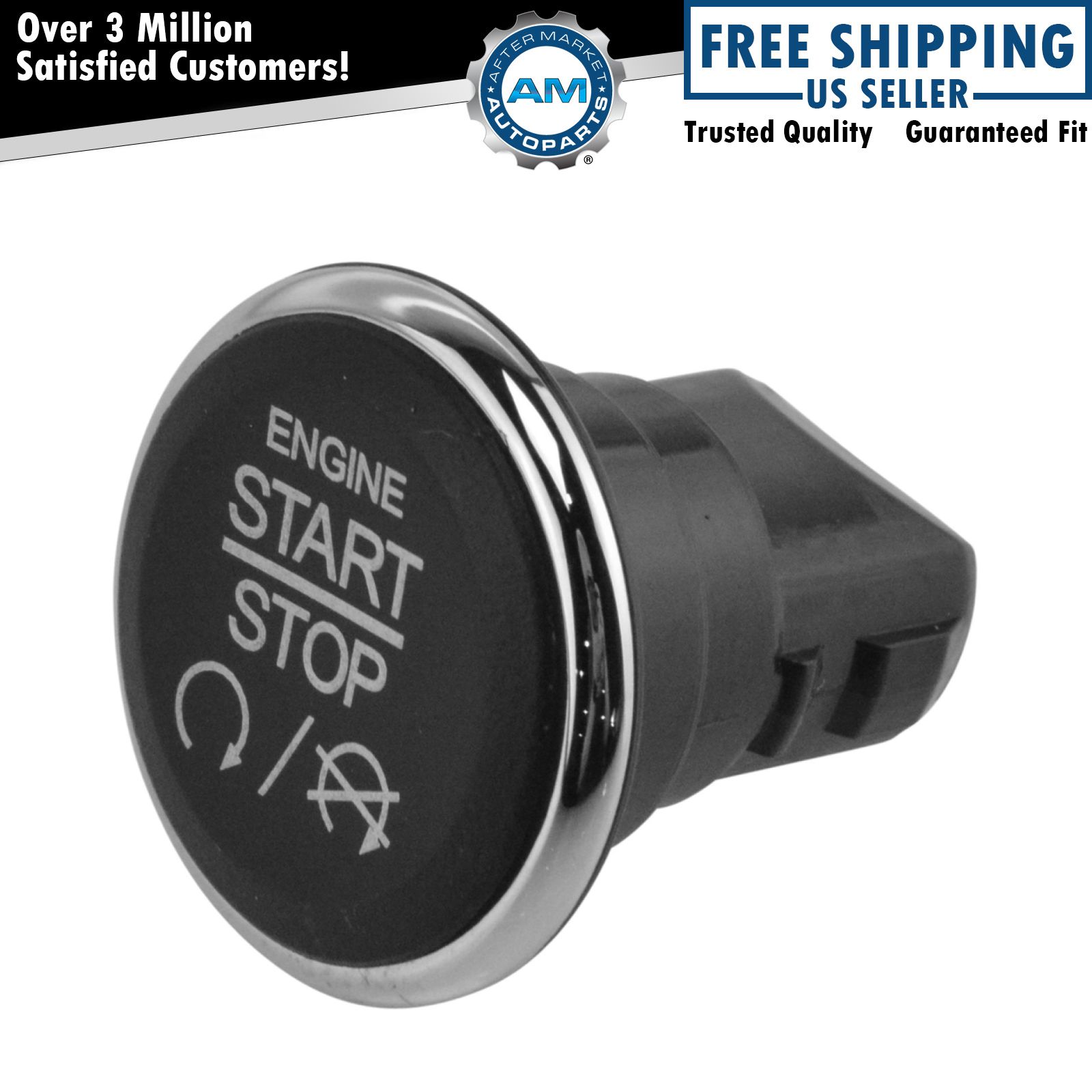 Dorman Ignition Starter Switch Dash Mount Push Button for Jeep Dodge